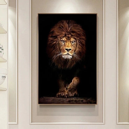 Imposing Lion King Painting