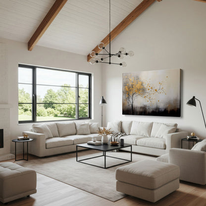 Elegant Tree Canvas Art for Office & Living Room