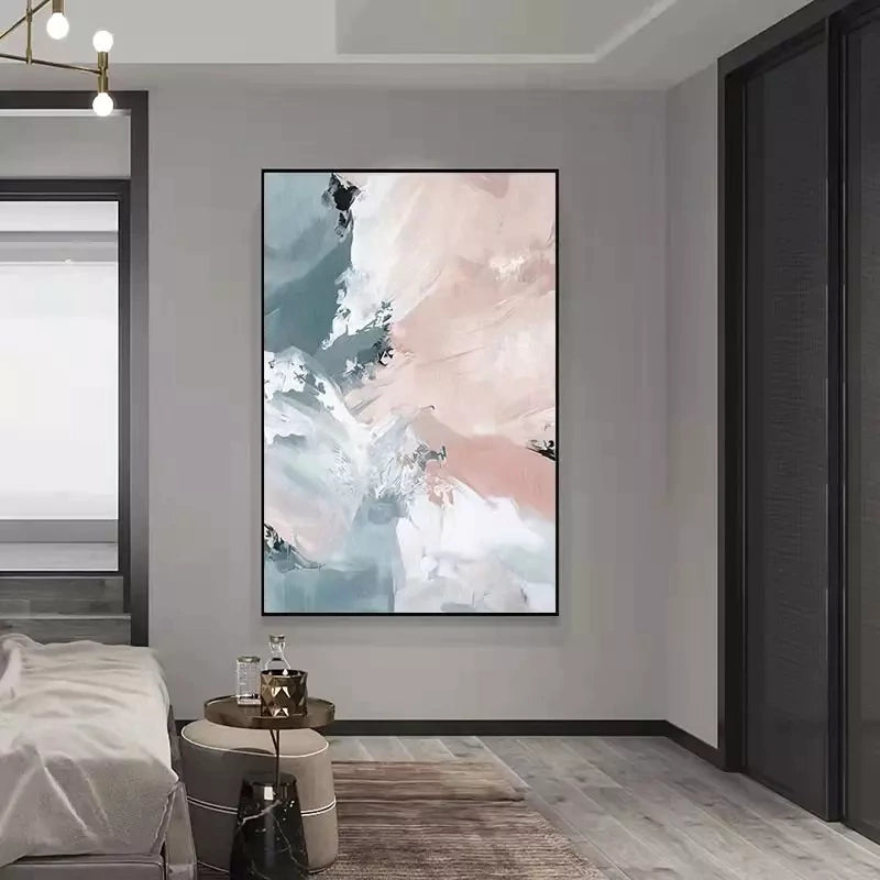 Abstract Decorative Frame Light Colors