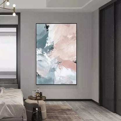 Abstract Decorative Frame Light Colors