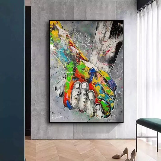 Colorful Abstract Friendship Decorative Frame