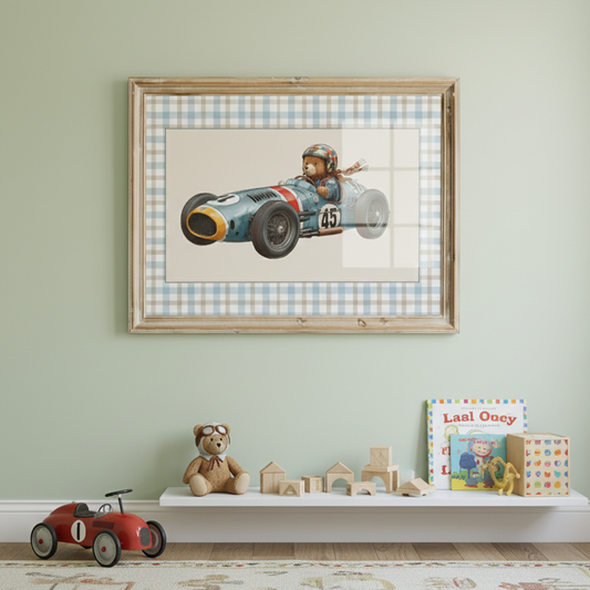 Vintage Kids Room Art