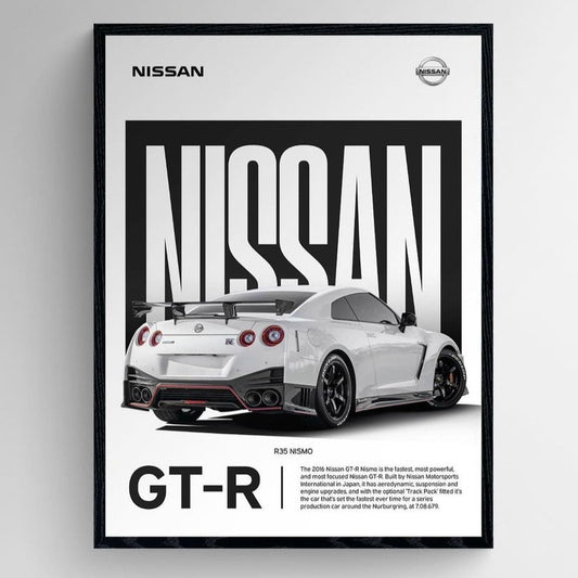 NISSAN GT-R - Wall Art