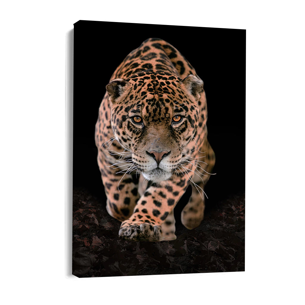 Imposing Leopard Painting