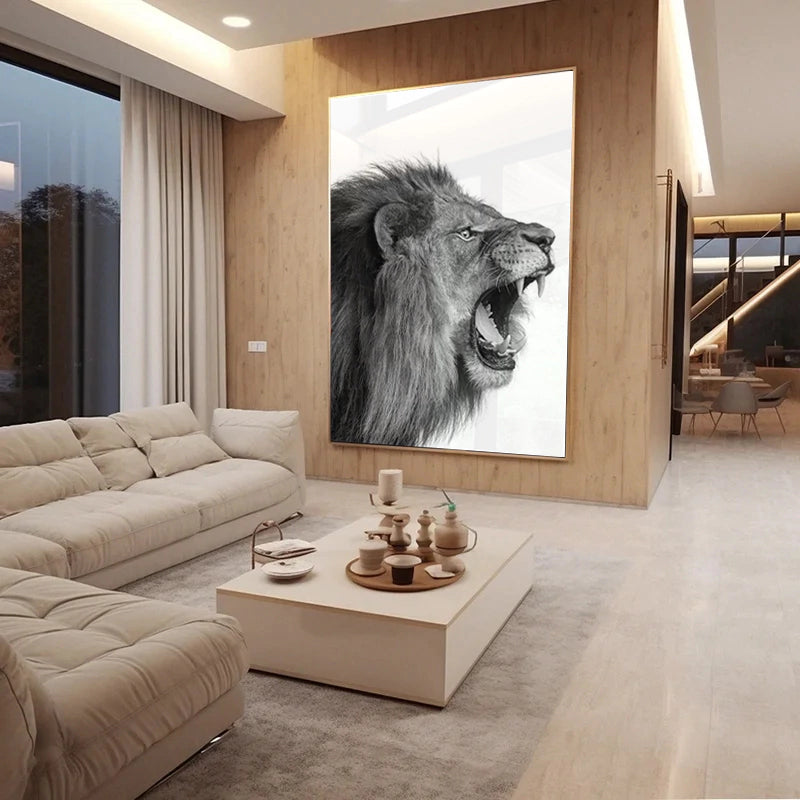 The Lion's Roar Painting
